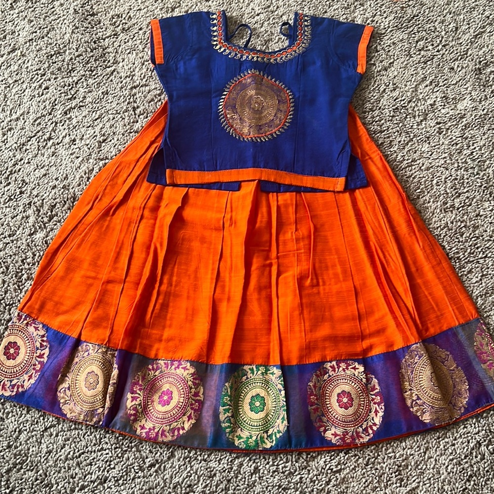 Traditional Indian kids Lehenga!